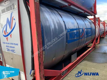 Semi remorque porte containers Van Hool