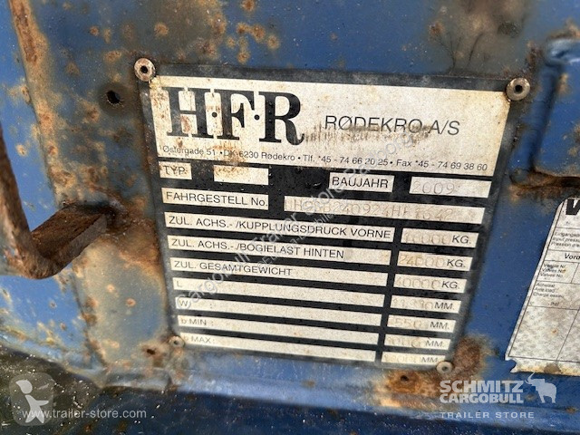 Sættevogn HFR Containerfahrgestell Standard