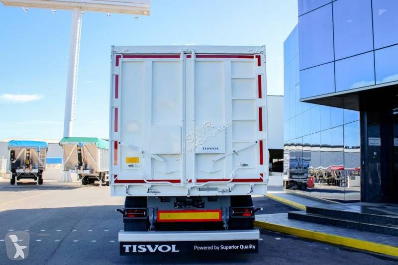 Semitrailer Tisvol Benne céréalière 57m3