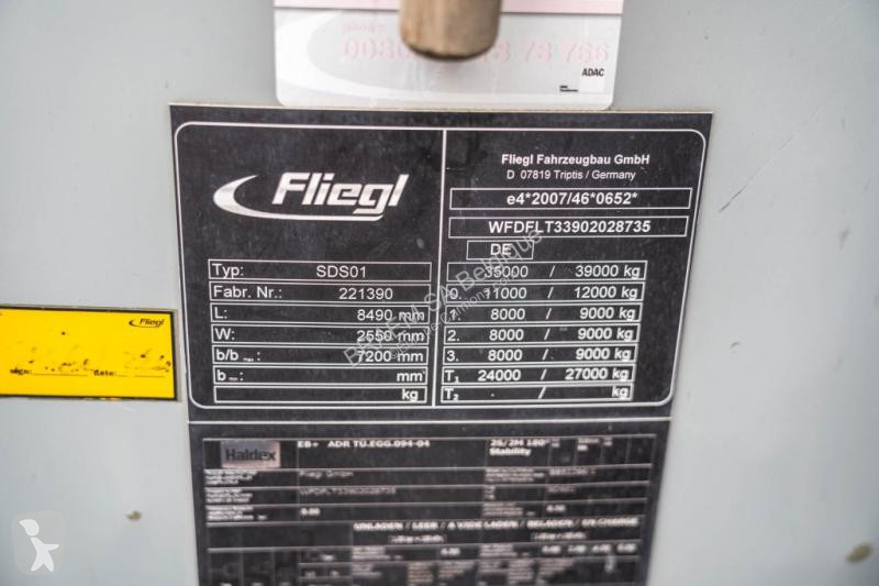Semi reboque Fliegl  SDS01-ALU-32m3