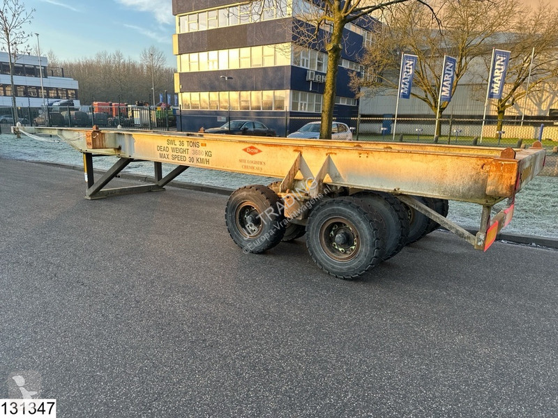Semi reboque HD36 10ft, 20ft, 30ft, 36.000KG