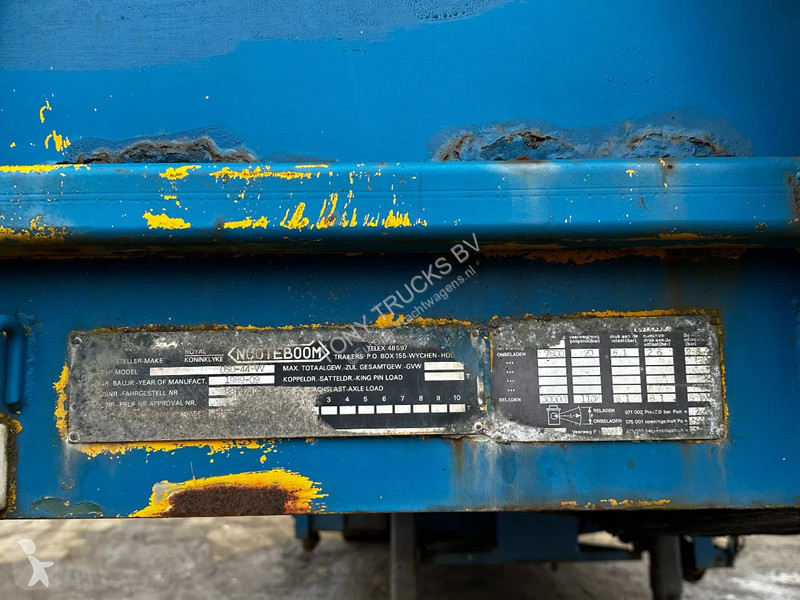 Semiremorca Nooteboom -44 3 Axle lowloader...