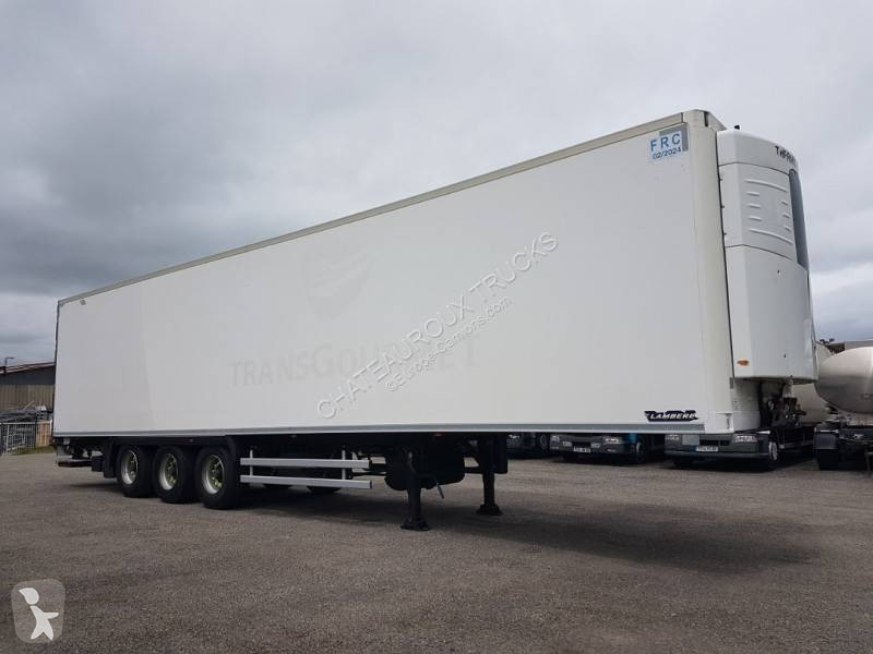 Semitrailer Lamberet Mono-température + hayon