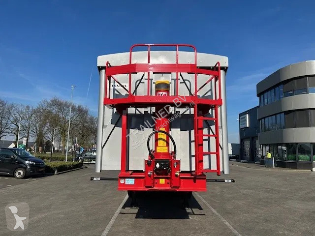 Semitrailer Tisvol S3N - 47m3 INOX Ladefläche...