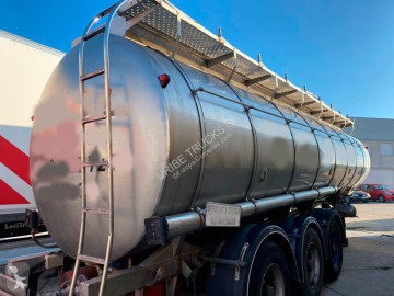 Semi remorque citerne alimentaire Indox