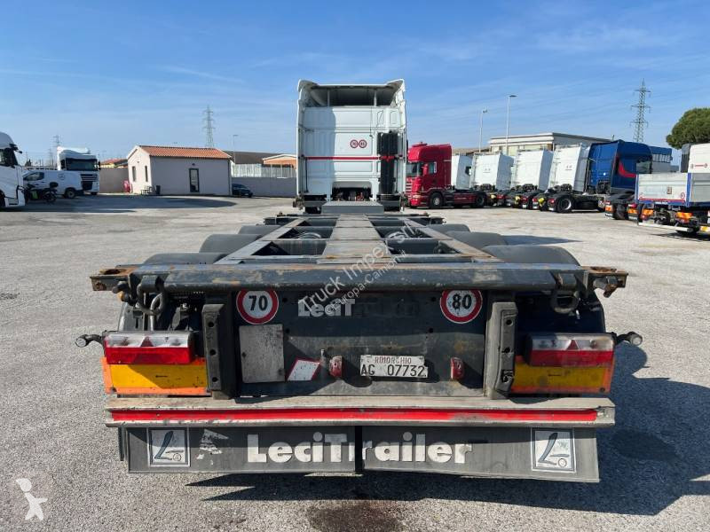 Semirimorchio Lecitrailer Telescopica 3 assi