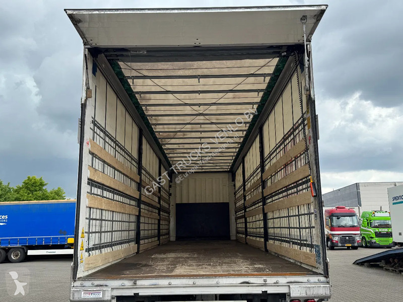 Semitrailer Krone City trailer met schuifzeilen...