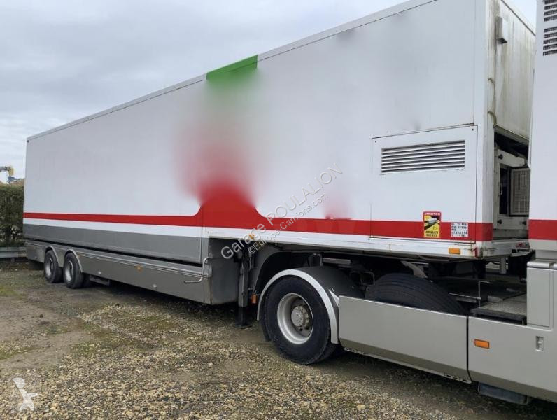 Semitrailer Fruehauf 2 ESSIEUX FOURGON PODIUM 32T