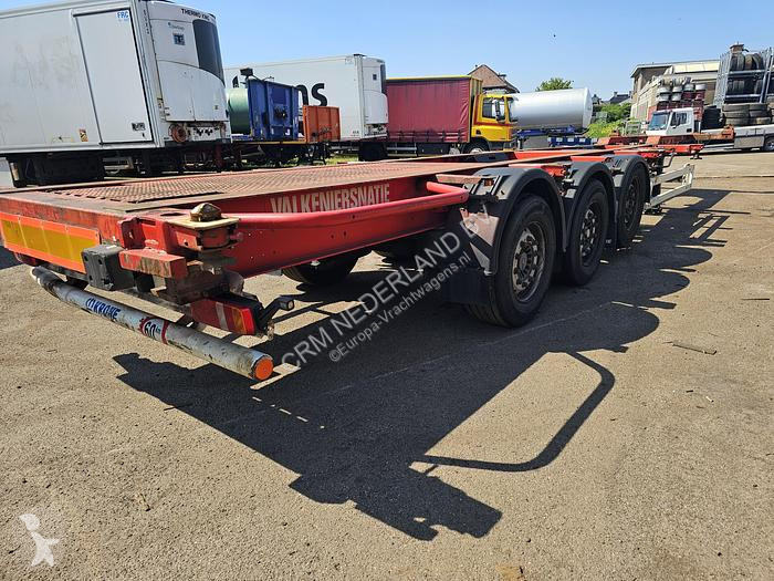 Semitrailer Krone 27 | 3 axle container chassis...