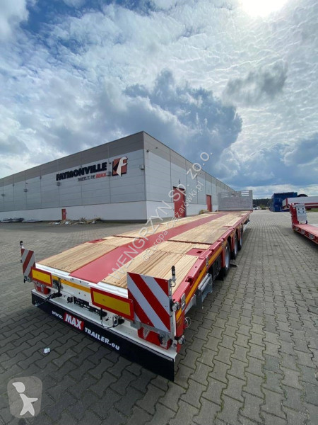 Semiremorca MAX Trailer platforma telemega 1 oś...