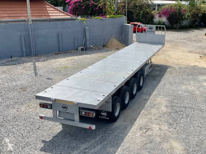 Semitrailer Sodexim Plateau porte-conteneurs