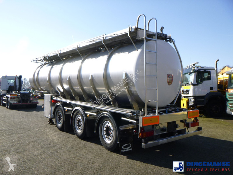 Semi reboque Burg Food tank inox 30.3 m3 / 3 comp