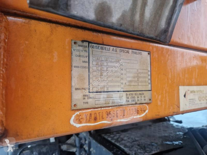 Semitrailer Faymonville 3 Essieux directionnel