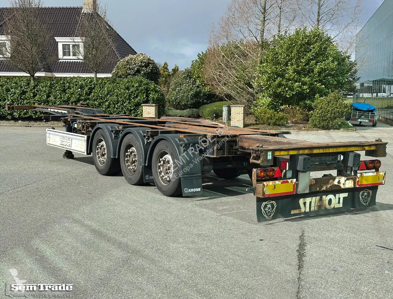 Semi remorque Krone BACK SLIDER LIFT AXLE...