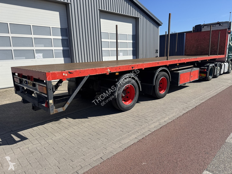Semitrailer Samro 233 DCR, Kooi-aap, Power...
