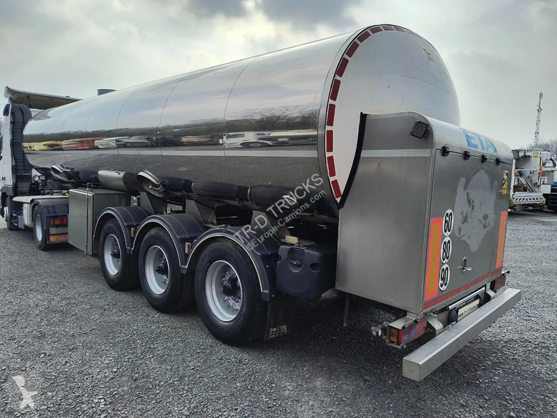 Semi reboque ETA 29000L INSULATED INOX TANK - 1...