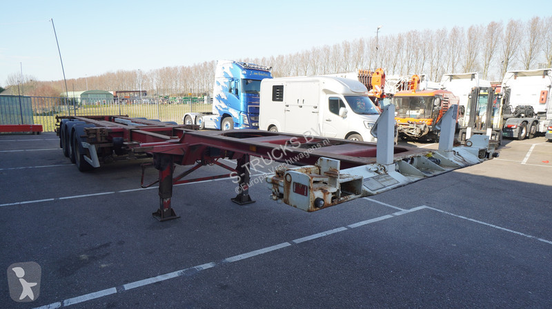Semitrailer Renders 3 AXLE EXTENDABLE CONTAINER...