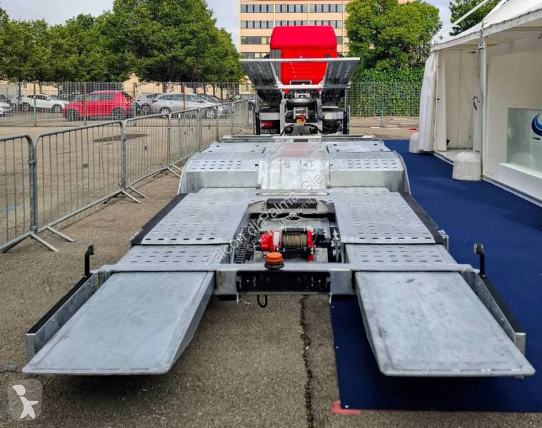 Semitrailer Silver TRUK TRASPORTER TT2A