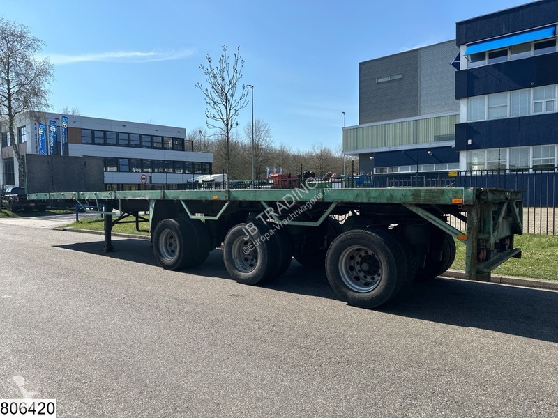 Semiremorca Kennis open laadbak 2x steering axle