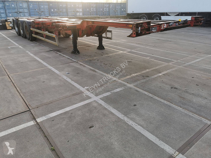 Semitrailer Renders Containertransport all...