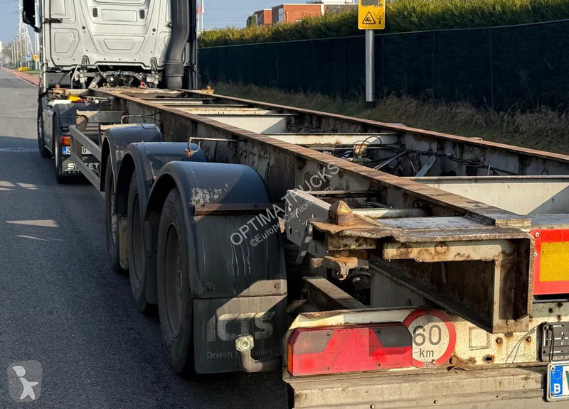 Semitrailer Fruehauf Containertransport