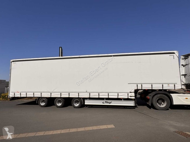 Semitrailer Fliegl SDS 350 Schiebeplane+Verdeck...