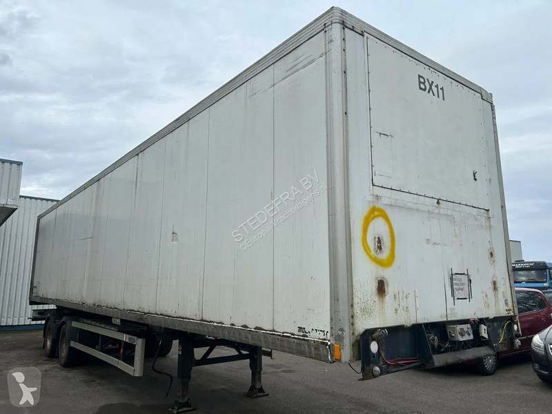 Semi reboque LAG 2 axle box trailer , 8 Tyres