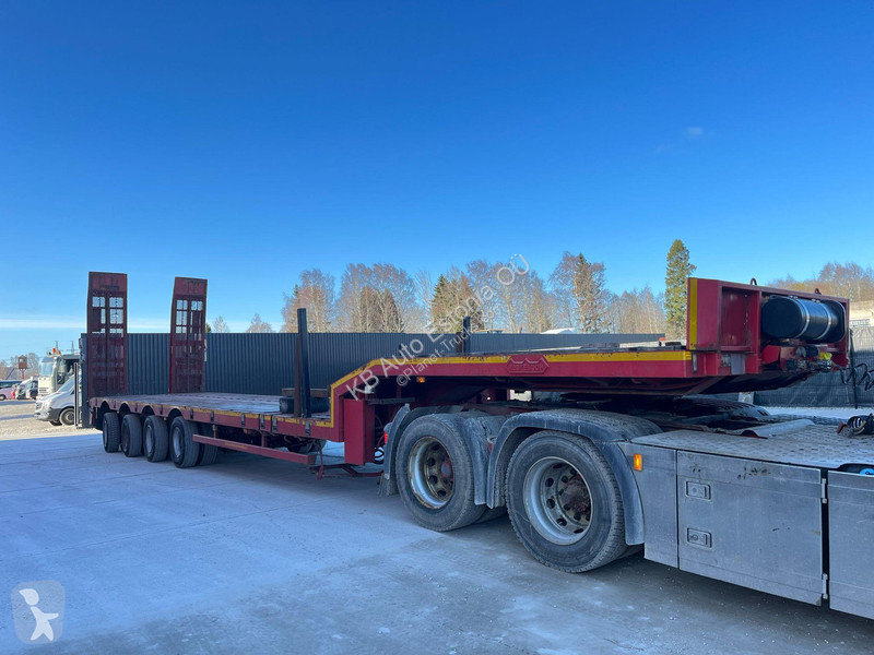 Semitrailer Nooteboom -58-04V PLATFORM 9900 mm...