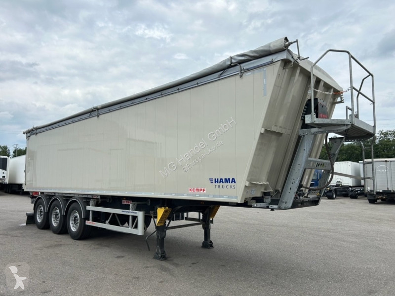 Semitrailer Kempf SKM 39 Alu-Kastenmulde 55m³...