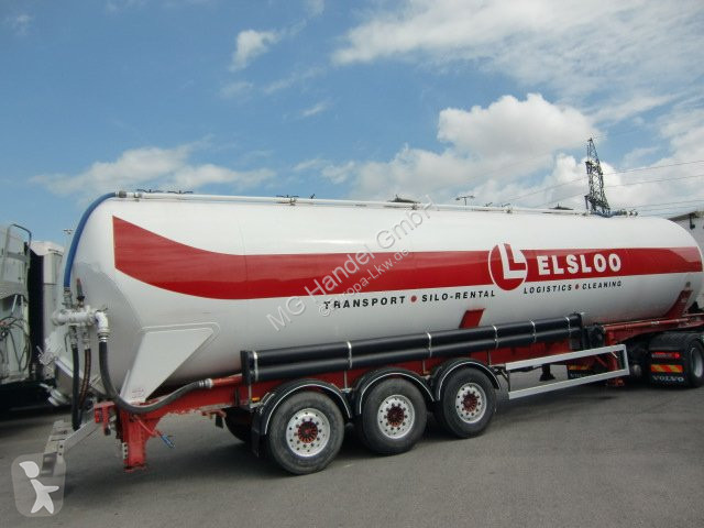 Semiremorca Feldbinder KIP 63.3 Siloauflieger,...