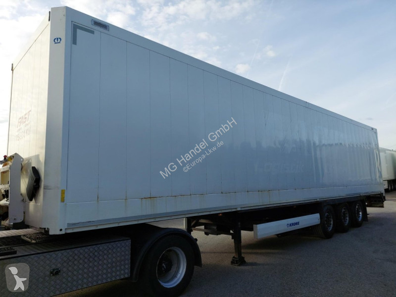 Semitrailer Krone SDK27 Kofferauflieger, Liftachse