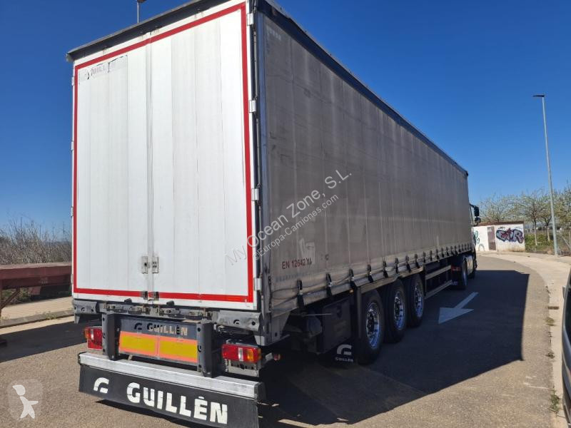 Semitrailer Guillen Semimega techo Elevable