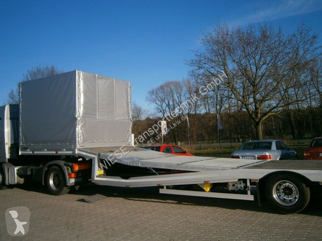 Semiremorca Wiese Gabelstaplertransporter...