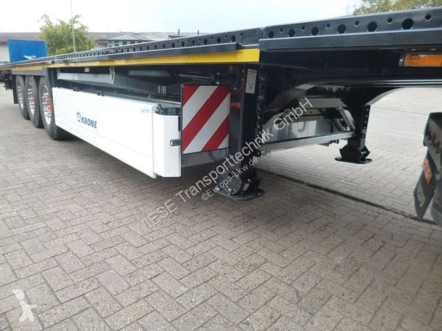 Semitrailer Krone 27 Plattform Auflieger