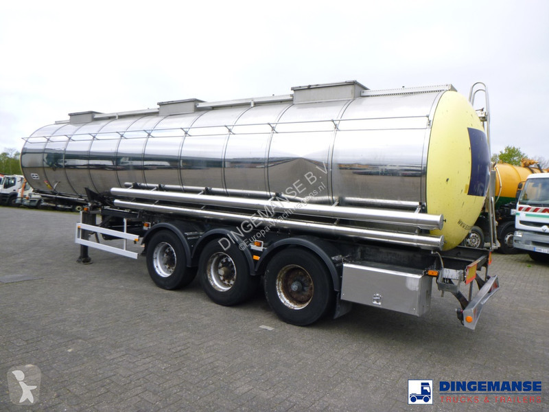 Semi reboque Van Hool Chemical tank inox 30 m3...