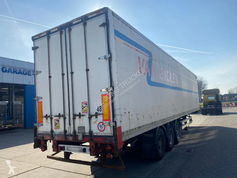Sættevogn Van Hool Closed box / SAF + Drum /...