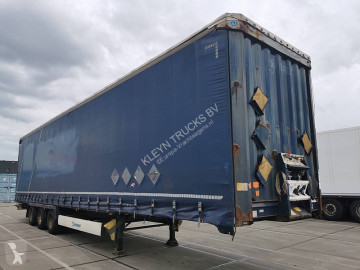 Semitrailer skjutbara ridåer (flexibla skjutbara sidoväggar) Krone