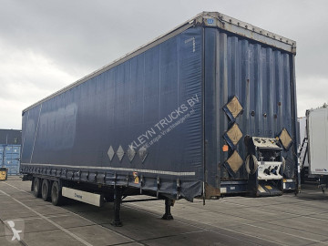 Semitrailer skjutbara ridåer (flexibla skjutbara sidoväggar) Krone