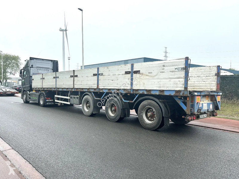 Semitrailer Pacton Plateau à ridelles / Flatbed...