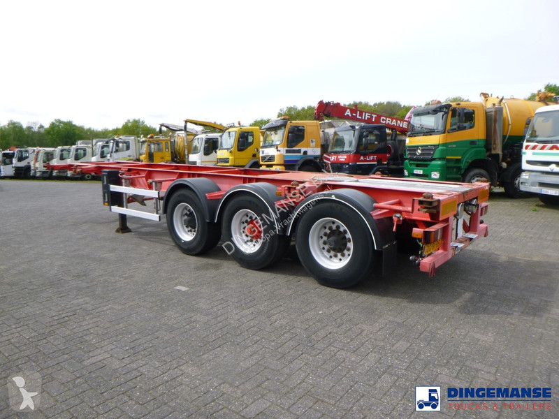 Semiremorca Burg 3-axle container chassis 20-30 ft