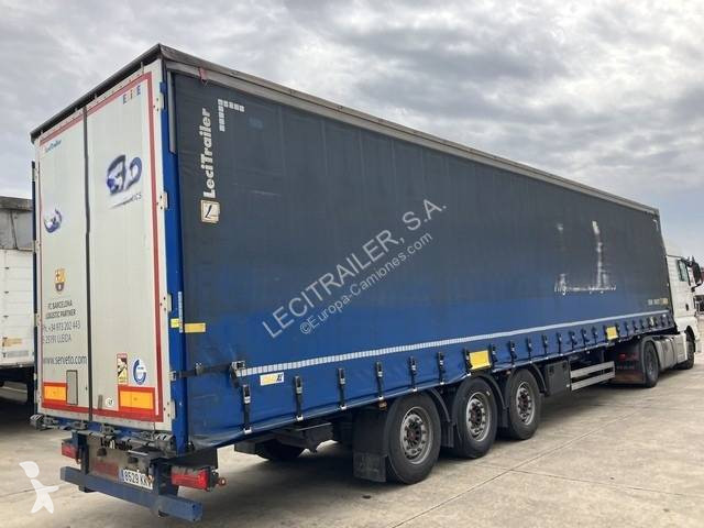 نصف مقطورة Lecitrailer Tautliner HUCKEPACK