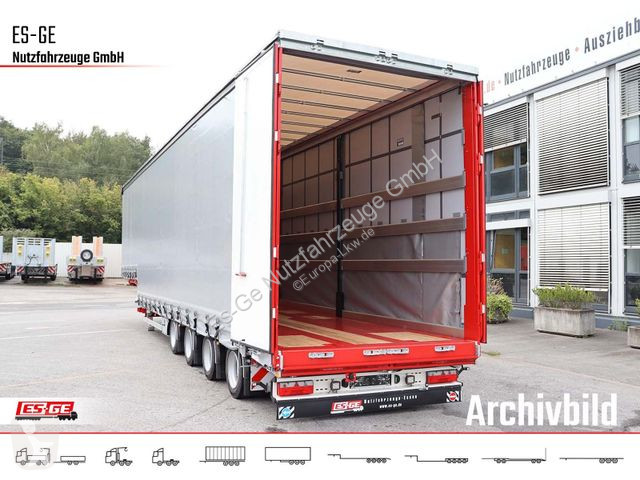 Semiremorca ES-GE 4-Achs-Satteltieflader mit...