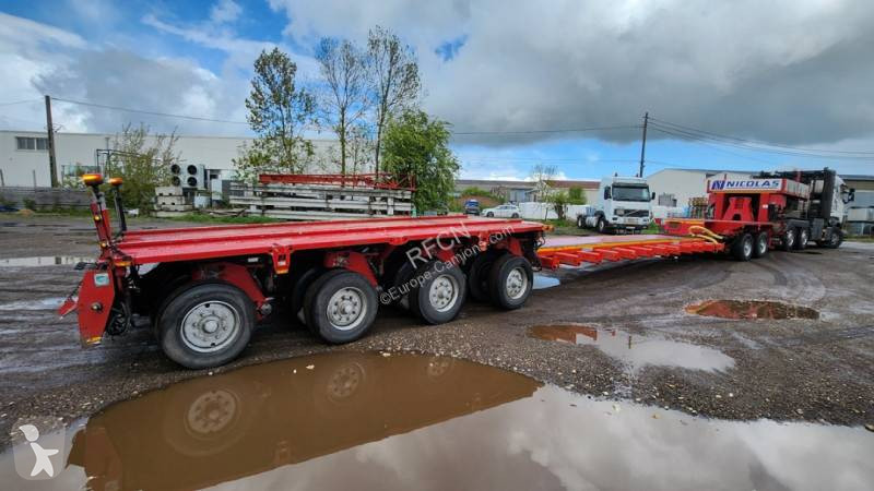 Semitrailer Nicolas MDEL 2+4 PLATEAU