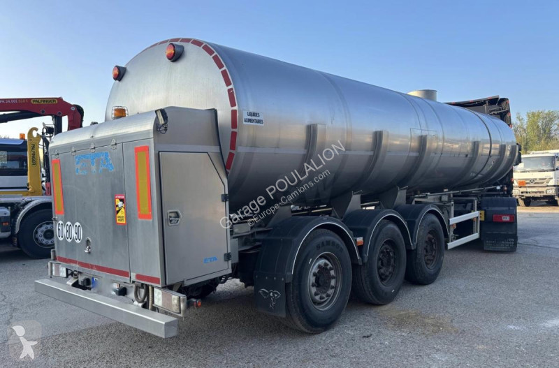 Semi reboque ETA  29000L POMPAGE HYDRAULIQUE