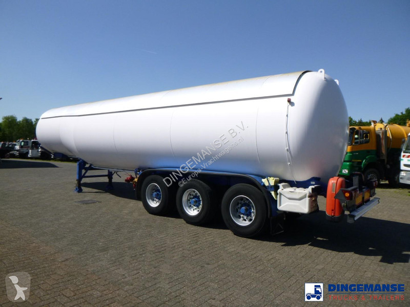 Semi remorque  Gas tank steel LPG 49.9 m3 / 1comp