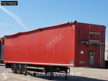 Semitrailer Knapen K100 92m3 Liftachse 10mm Waste Cover