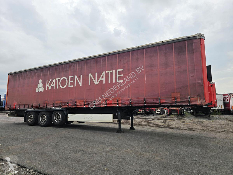 Oplegger Krone sd| 3 axle curtainsider | Saf disc.