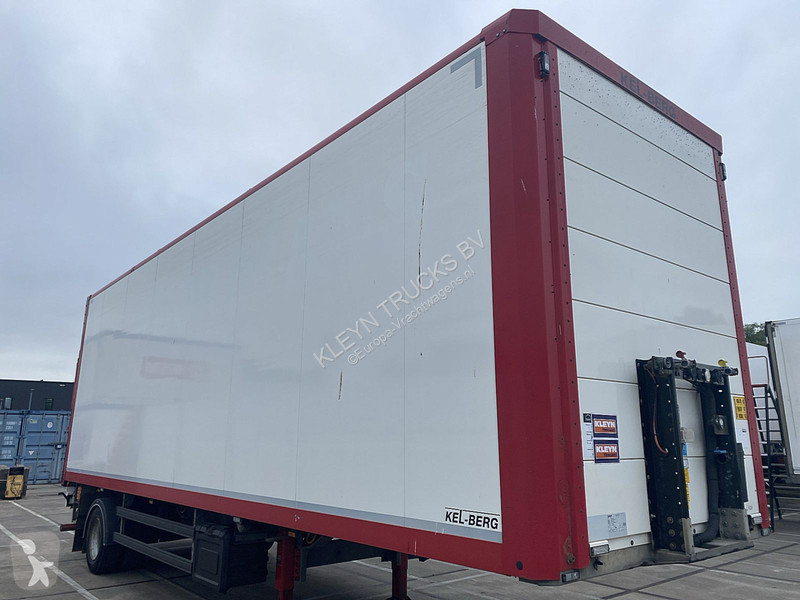 Oplegger Kel-Berg 1 AXLE CITY TRIDEC STEERING LBW
