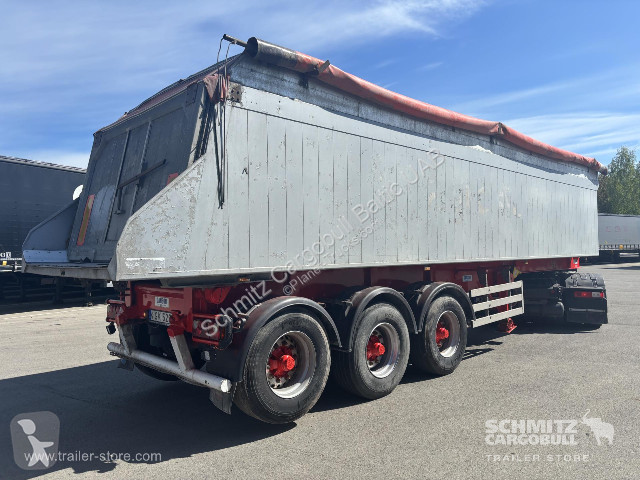 Semi reboque Semitrailer Tipper Alu-square...
