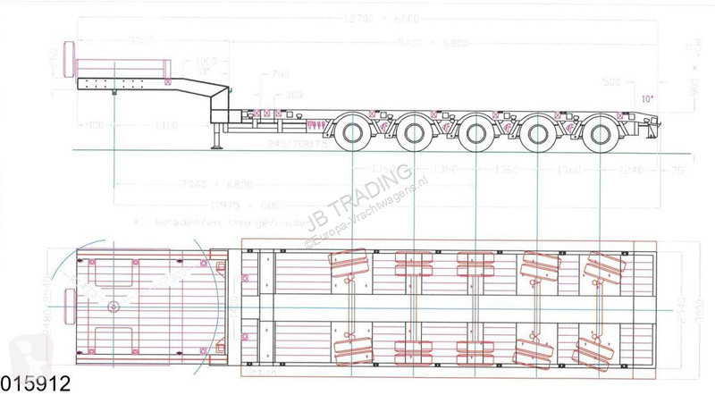 Semiremorca Faymonville multi max 85.000 KG,...